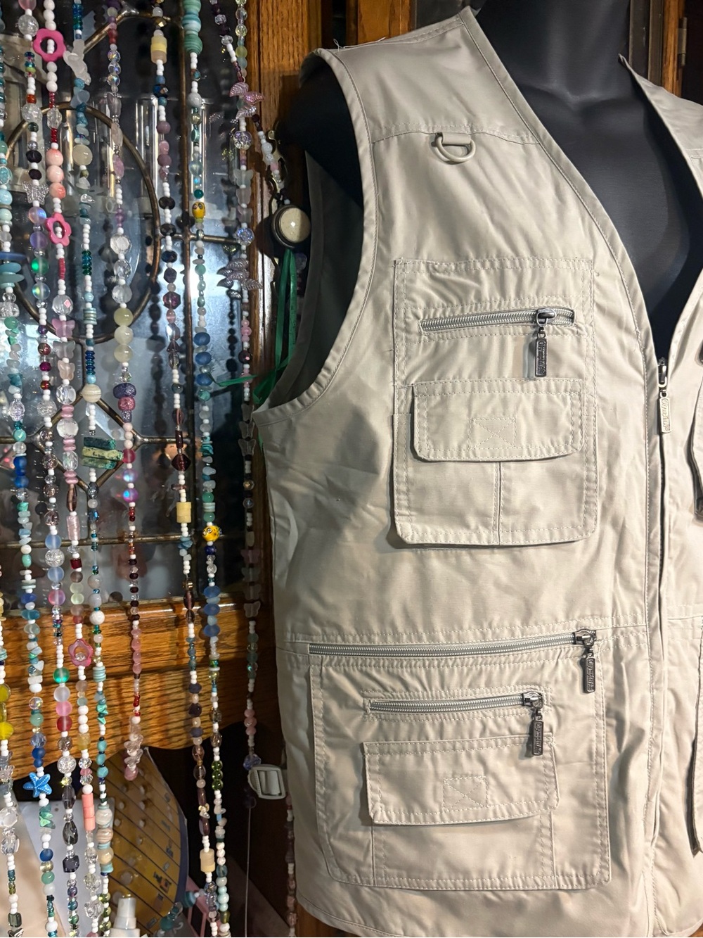 OlympinA Multi-Pocket Outdoor Utility Vest fishing hunting photography travel - Picture 3 of 12